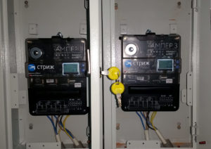 Фото установленных умных электросчетчиков с передачей показаний онлайн