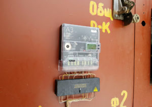 Фото электросчетчика передающего показания автоматически
