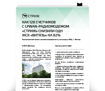 Первая страница кейса ЖСК «Витязь»